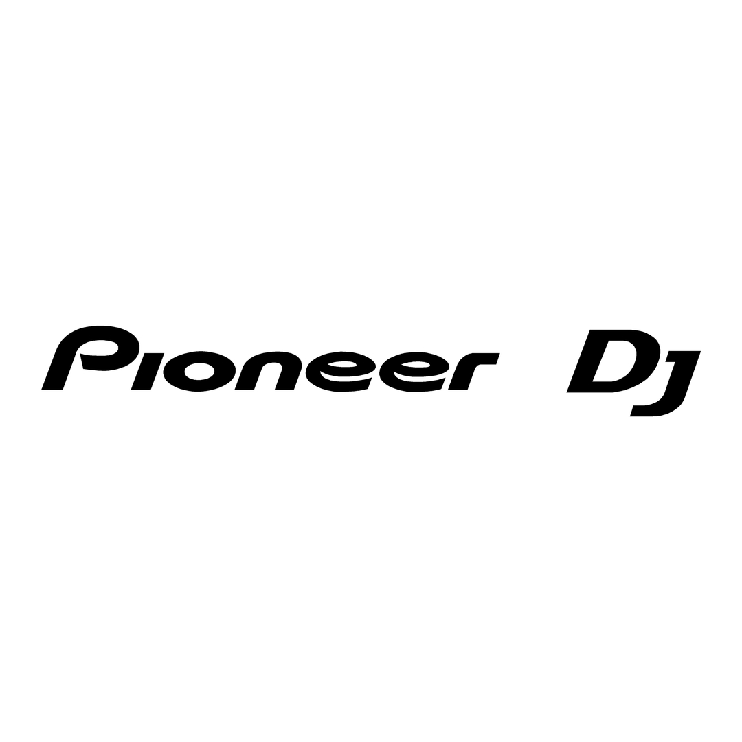 sticker pioneer dj ref 5-tuning-audio-sonorisation-car-auto-moto-camion-competition-deco-rallye-autocollant