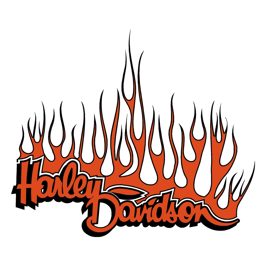 sticker-harley-davidson-ref27-bar-shield-flammes-moto-autocollant-casque