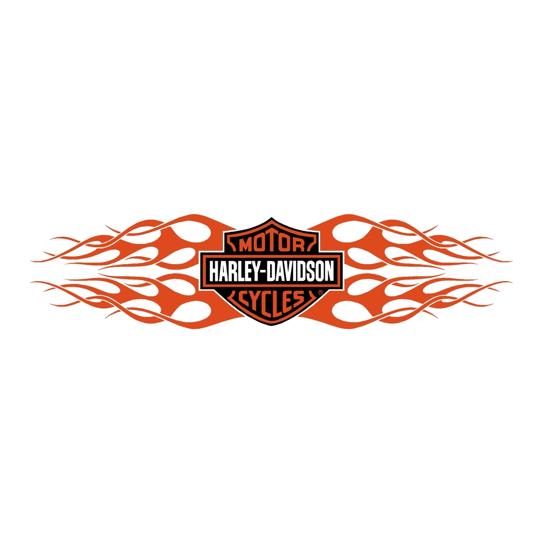 sticker-harley-davidson-ref8-bar-shield-flammes-moto-autocollant-casque