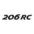 stickers-peugeot-ref46-auto-tuning-rallye-compétision-deco-adhesive-autocollant-206rc