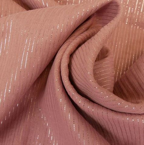 gaze lurex rose