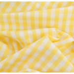 vichy jaune et blanc