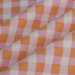 vichy rose et orange