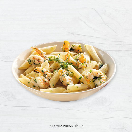 penne scampis