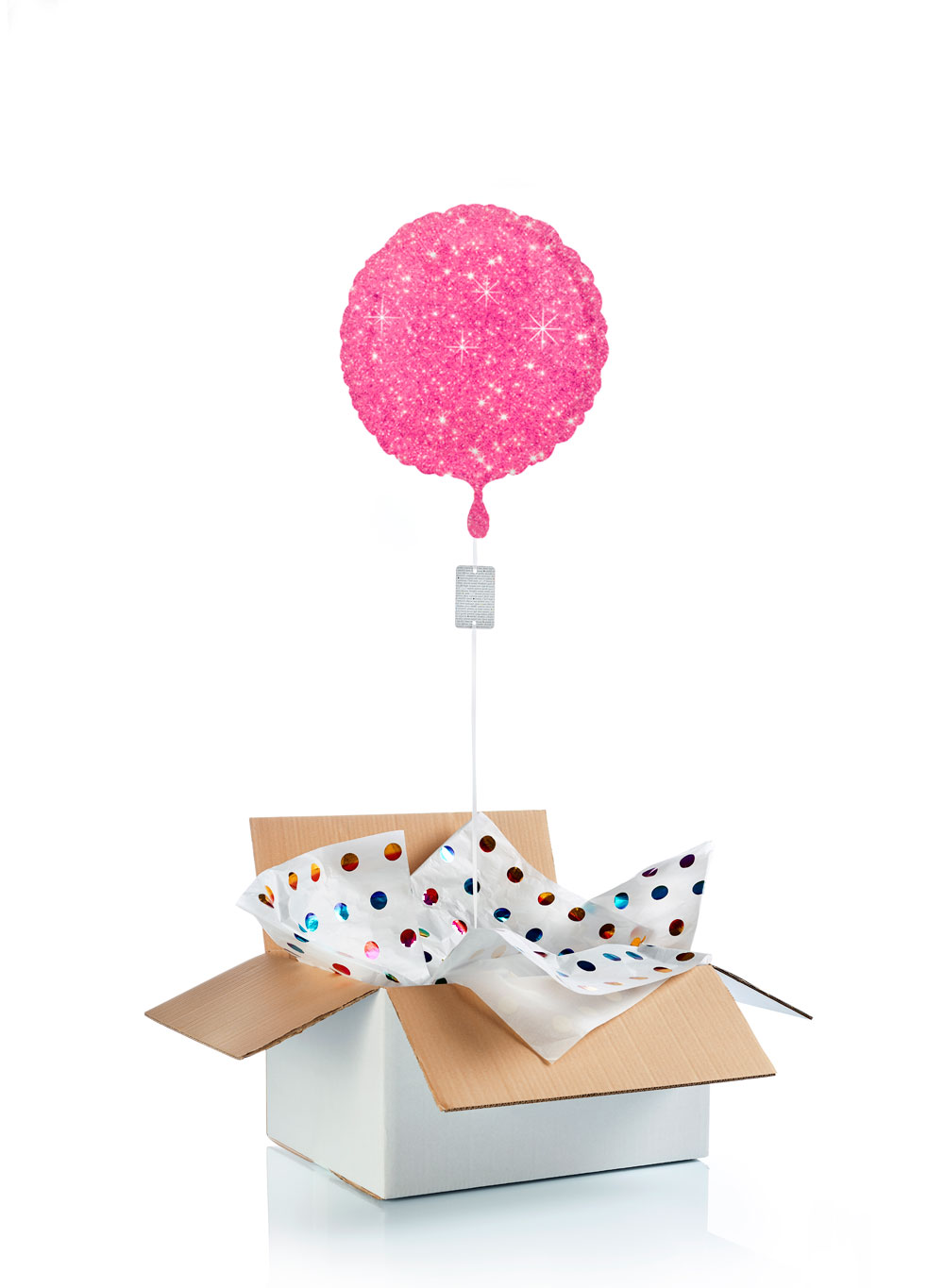 Ballon-helium-rose-etincelle