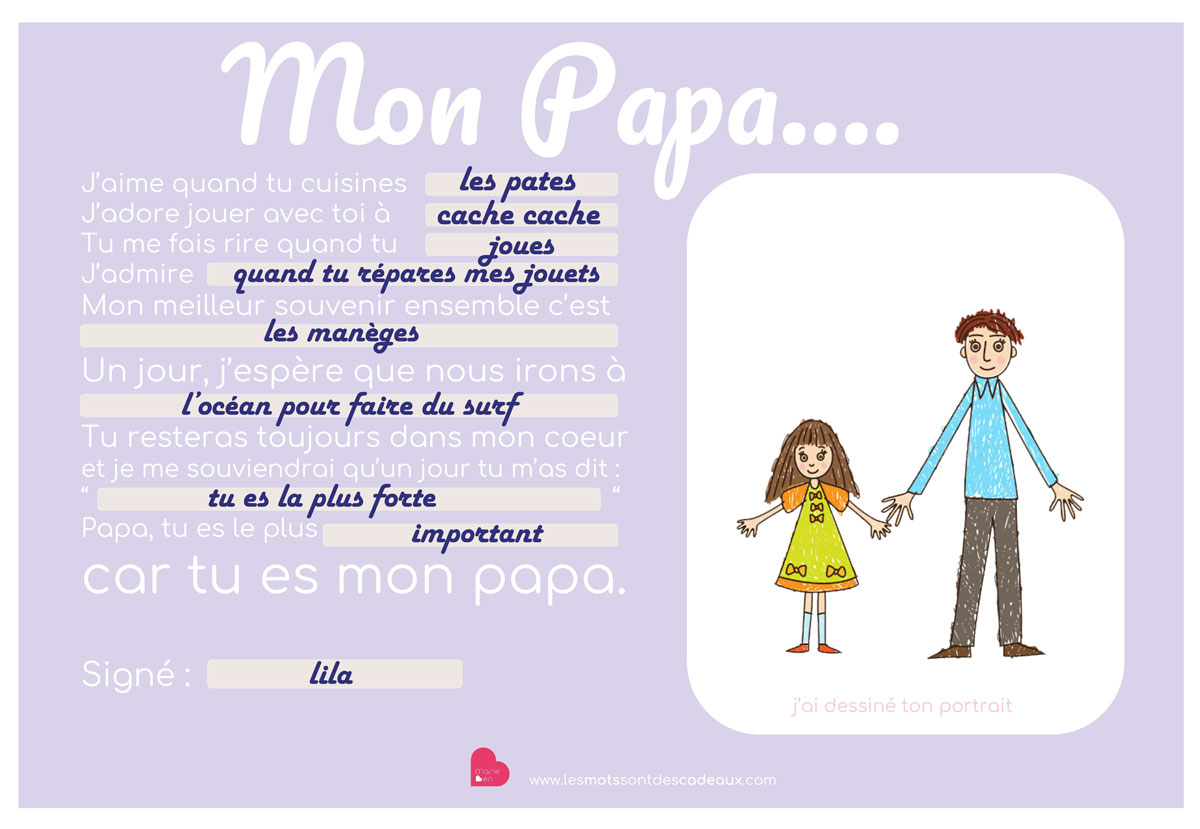 Coloriage Anniversaire Papa A Imprimer