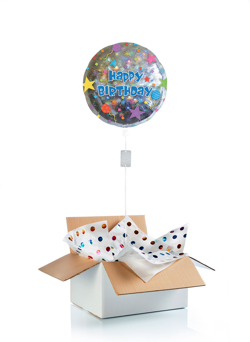 ballon-helium-anniversaire-argent
