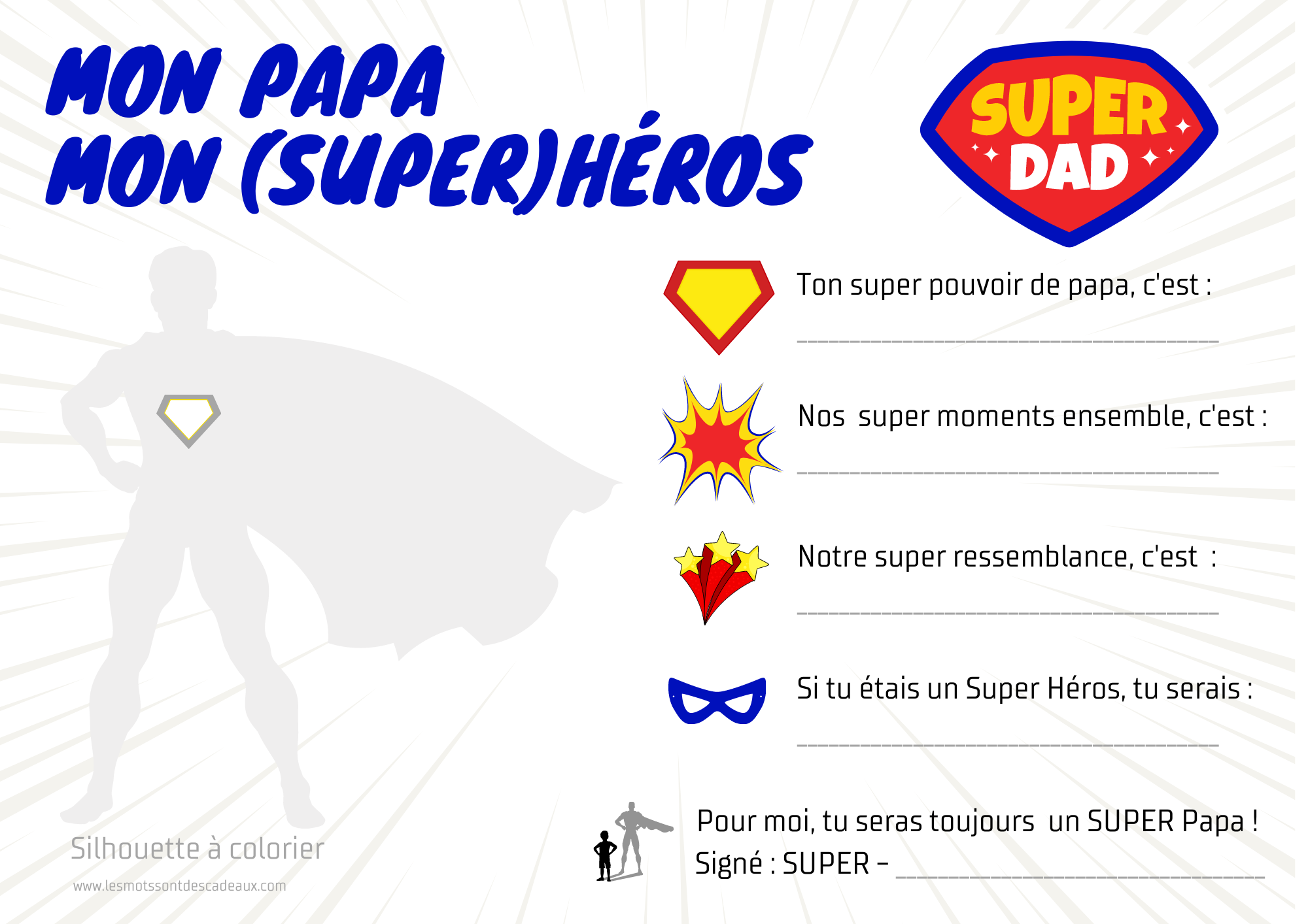 papa super heros