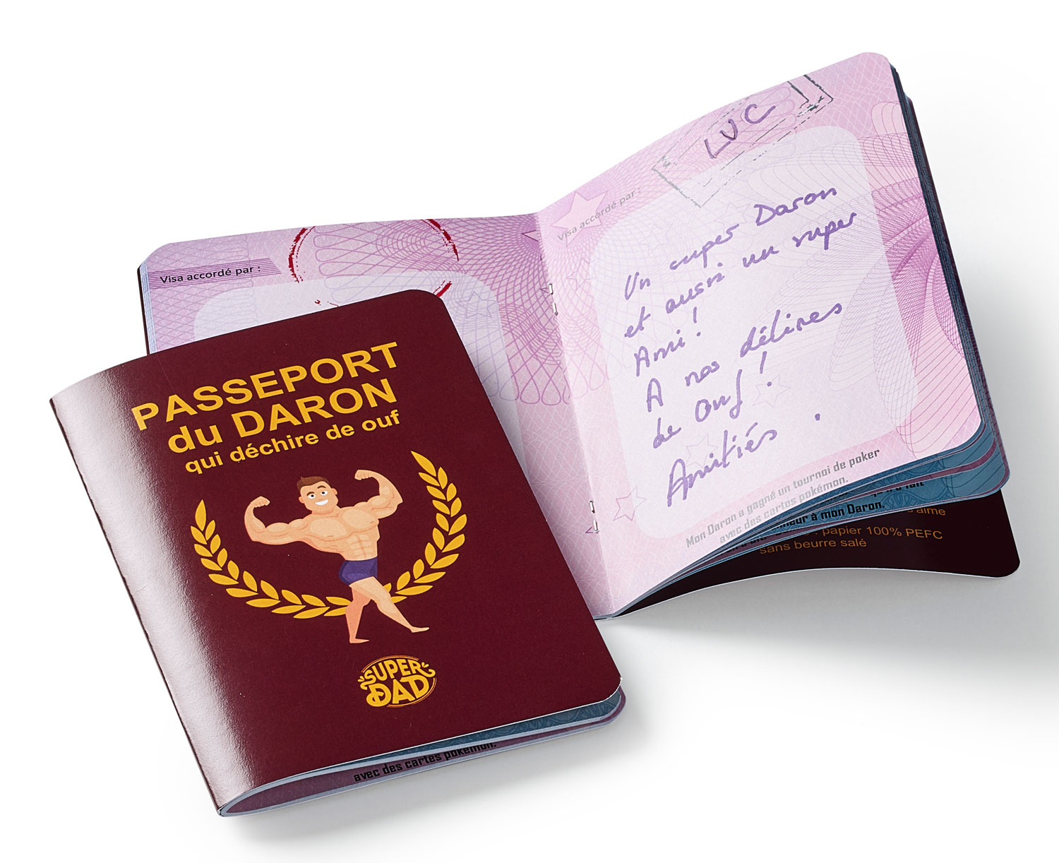 Passeport du Daron qui déchire de ouf