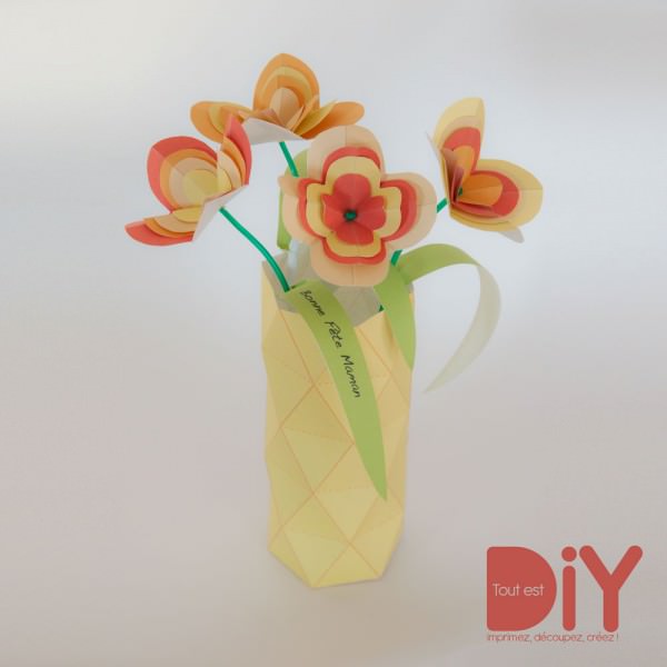 Atelier Do It Yourself Pour Enfants à Partir De 6 Ans Un Bouquet De Fleurs En Papier Pour La Fête Des Mères Pères