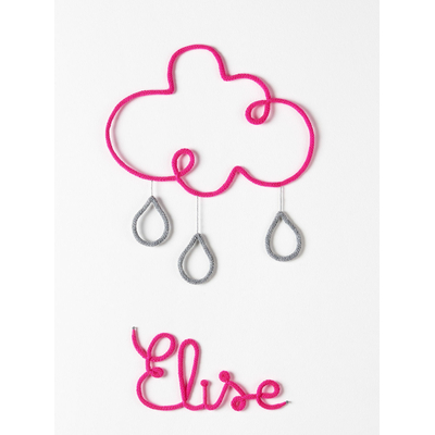 Prénom et nuage de laine