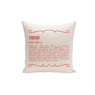 Housse de coussin "Maman definition"