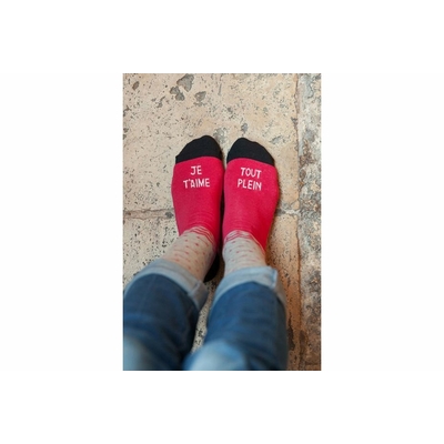 Chaussettes "Je t'aime tout plein"