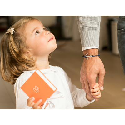 Bracelet homme personnalisé "Ancre"