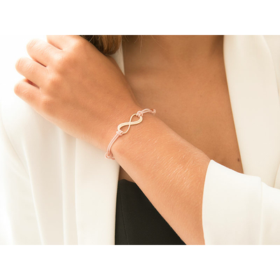 Bracelet femme personnalisé "amour infini"