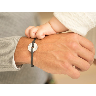 Bracelet homme personnalisé "Cible"