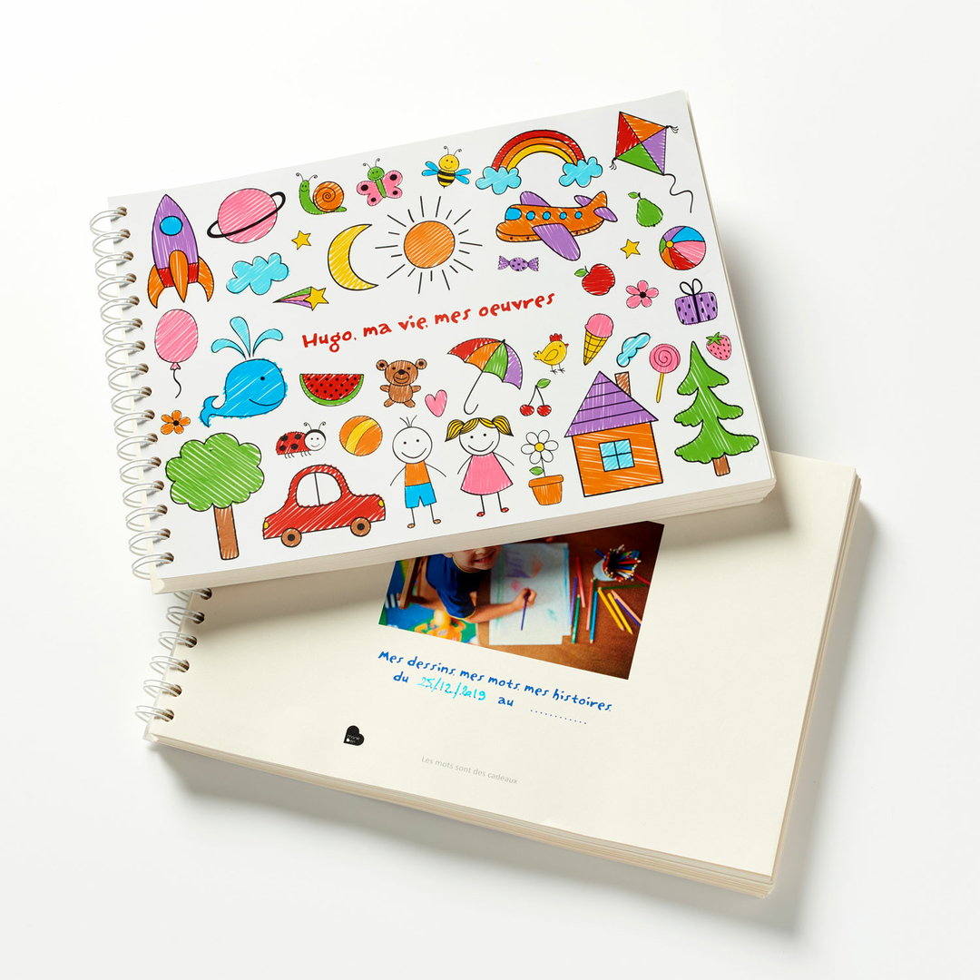 Cahier de dessin pour enfant: Carnet de dessin pour enfants,filles