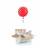 Ballon-helium-pois-rouge