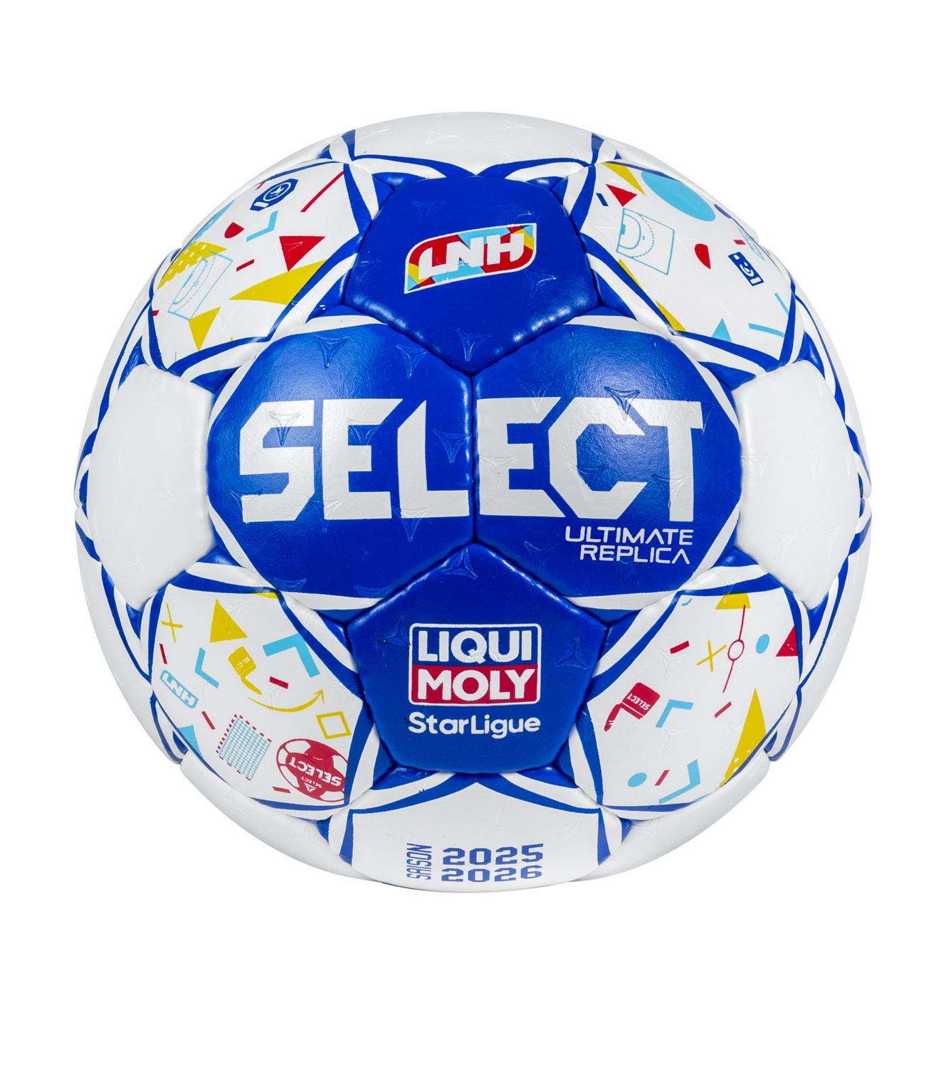 SELECT_L221097-160_ultimate_replica_lnh_v25-26_white_blue_ballon_de_handball_sgequipement_sg_equipement