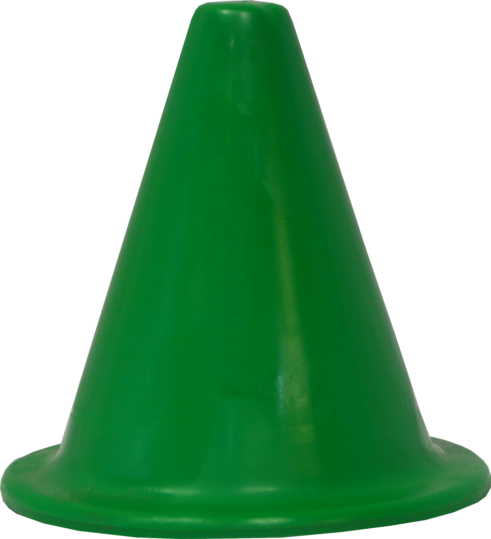 063330A_cone_souple_en_caoutchouc_20cm_vert_sgequipement_sg_equipement