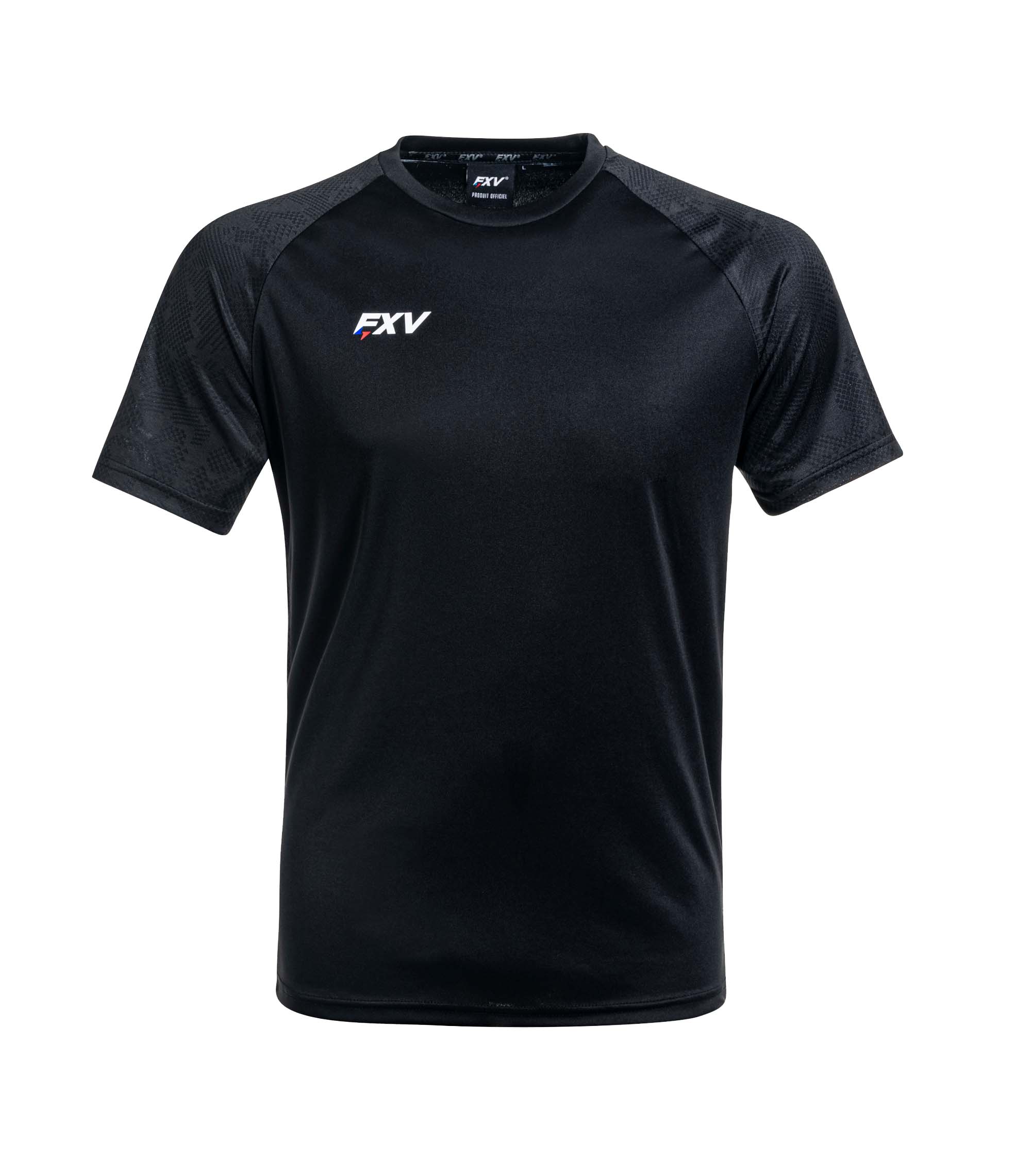 FORCEXV_F30RAFFUTN_tee-shirt_de_rugby_raffut_noir_sgequipement_sg_equipement