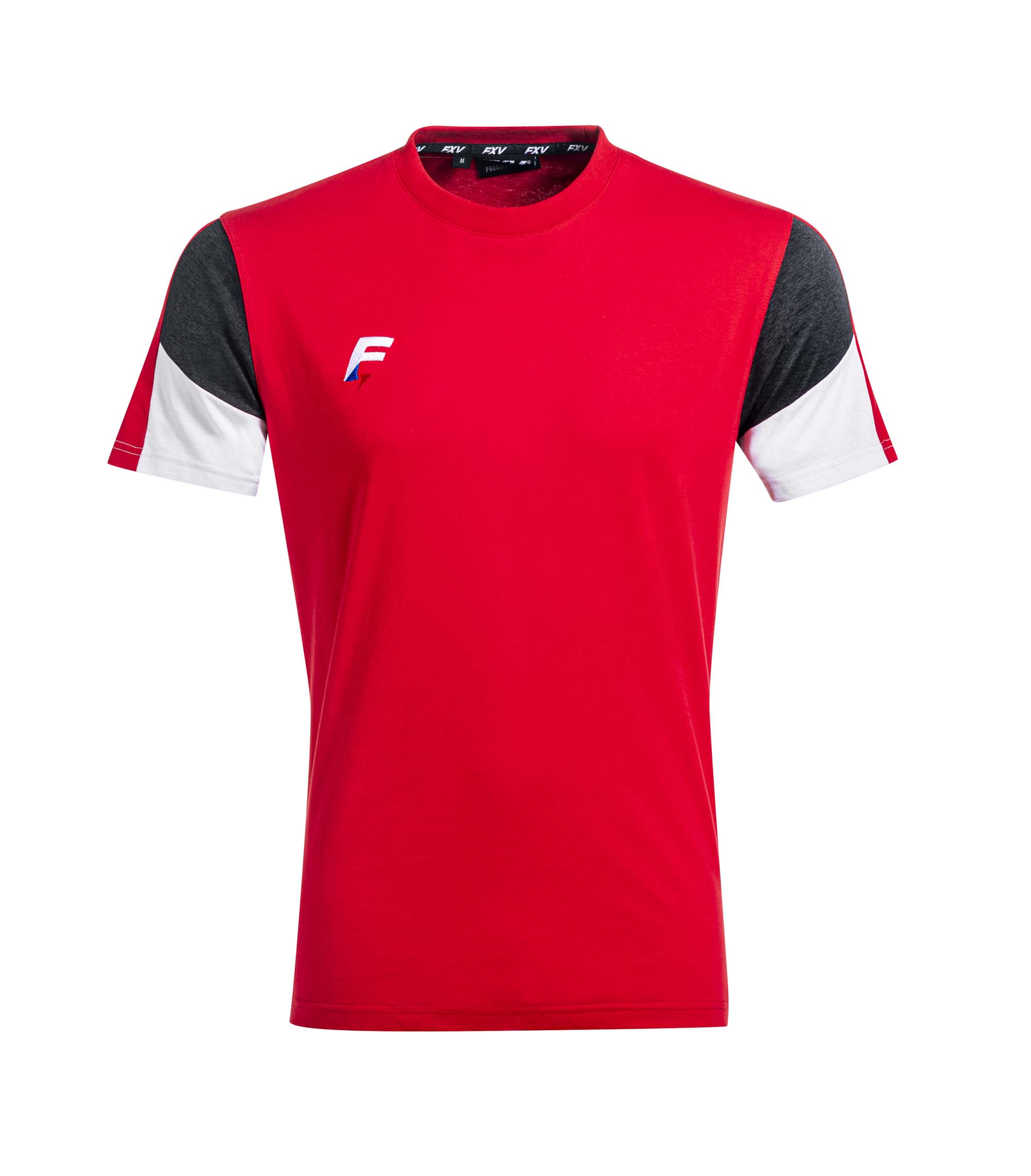 FORCE-XV_F30CHISTERARJR_tee-shirt_de_rugby_chistera_enfant_rouge-noir_sgequipement_sg_equipement