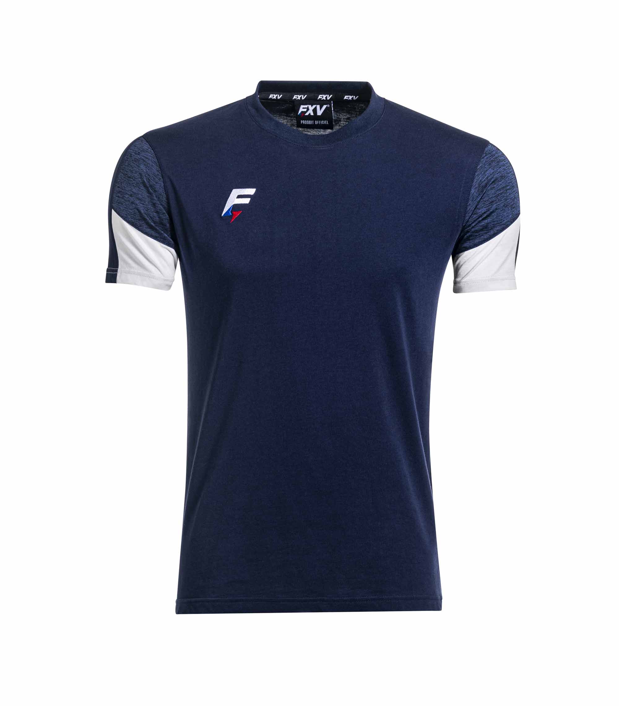 FORCE-XV_F30CHISTERAMJR_tee-shirt_de_rugby_chistera_enfant_marine_sgequipement_sg_equipement