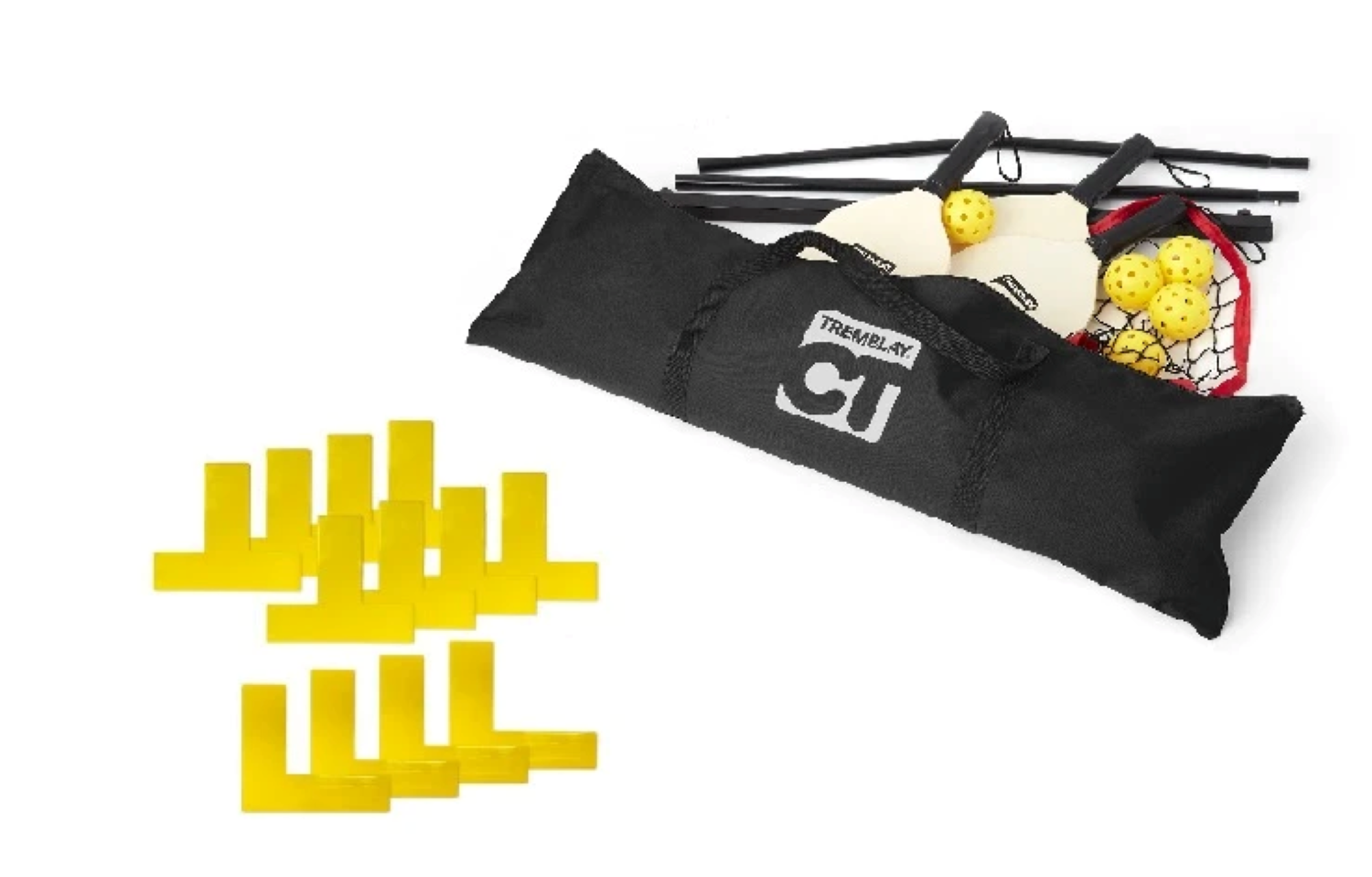TREMBLAY_PB002_set_de_pickleball_avec_marquages_sgequipement_sg_equipement