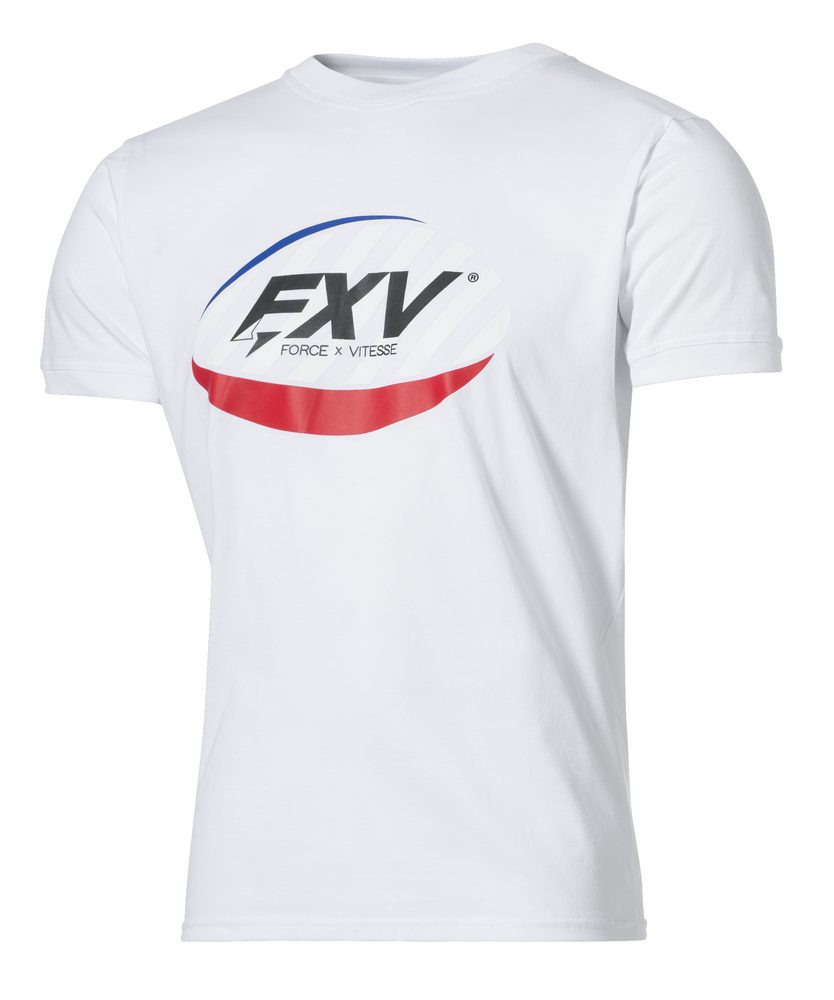 FORCE XV Tee-shirt OVALE Blanc