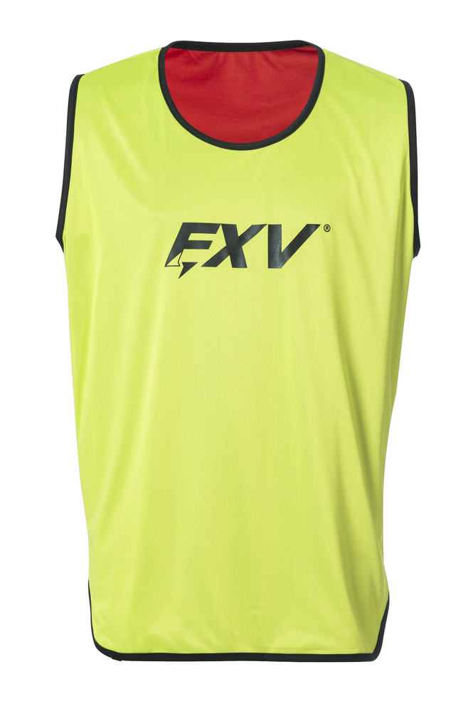 FORCE XV CHASUBLE DE RUGBY REVERSIBLE Jaune-Rouge