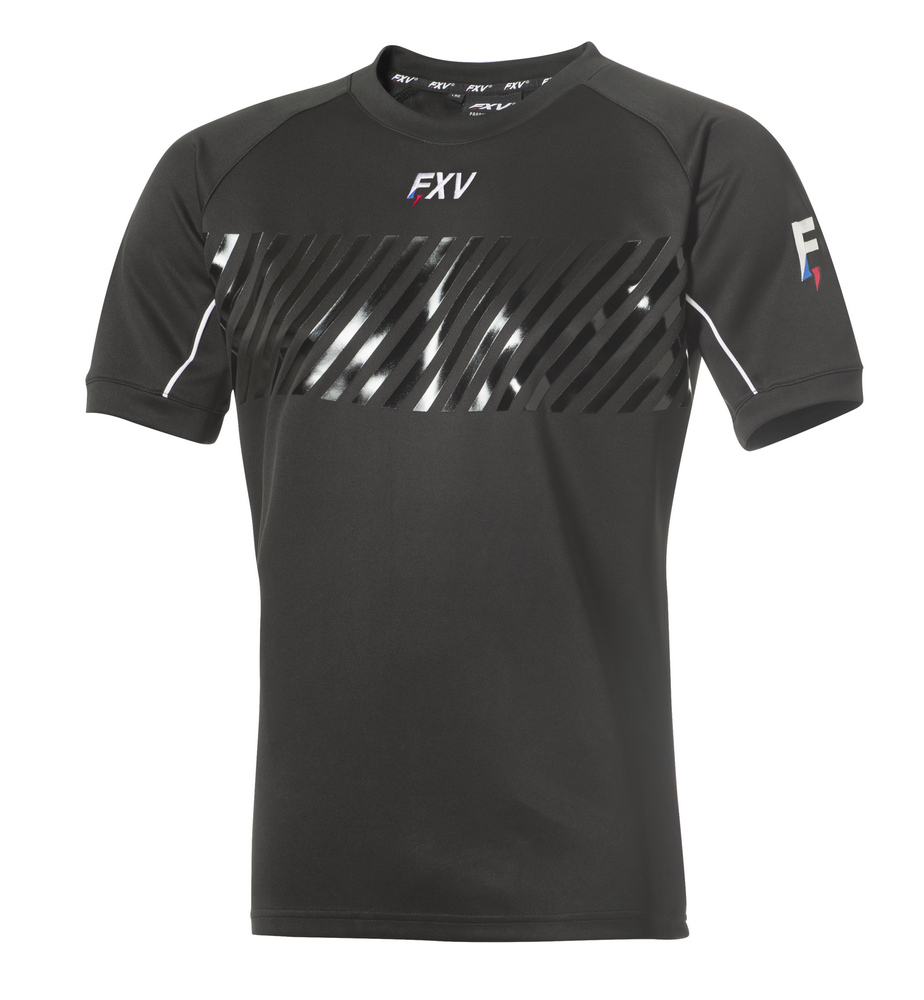 FXV_maillot_entrainement_ACTION_noir