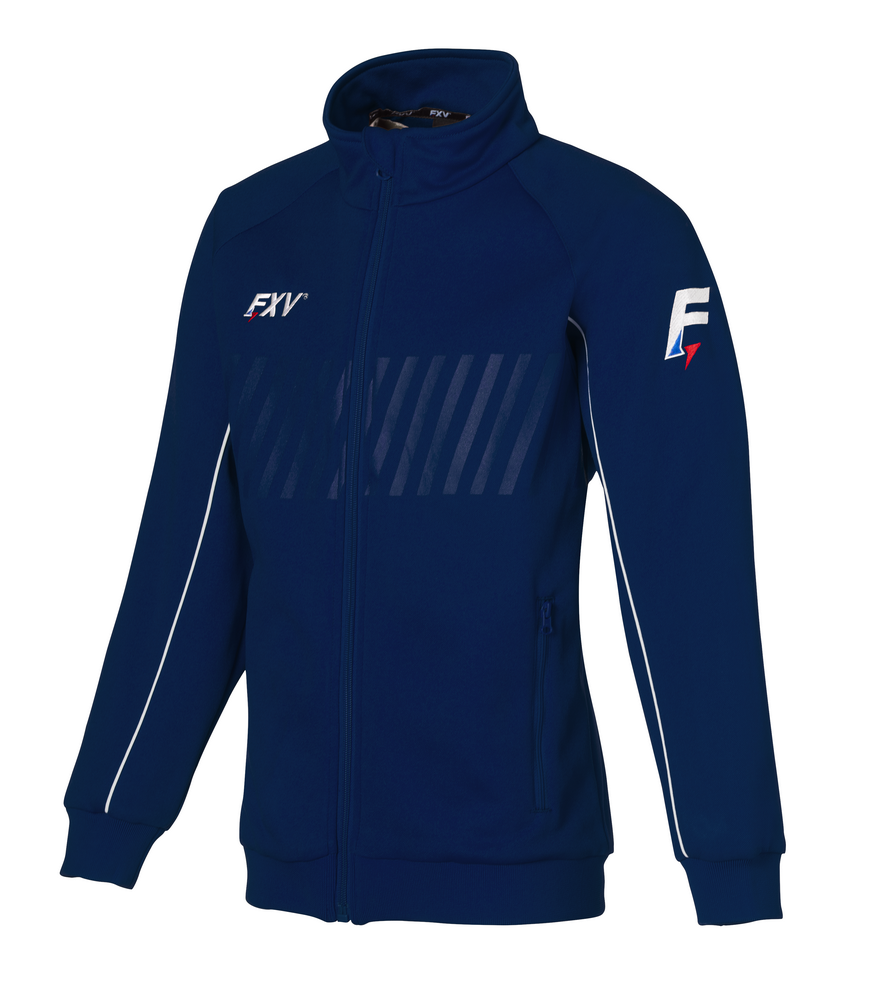 Veste de rugby Force XV CLUB ACTION enfant marine