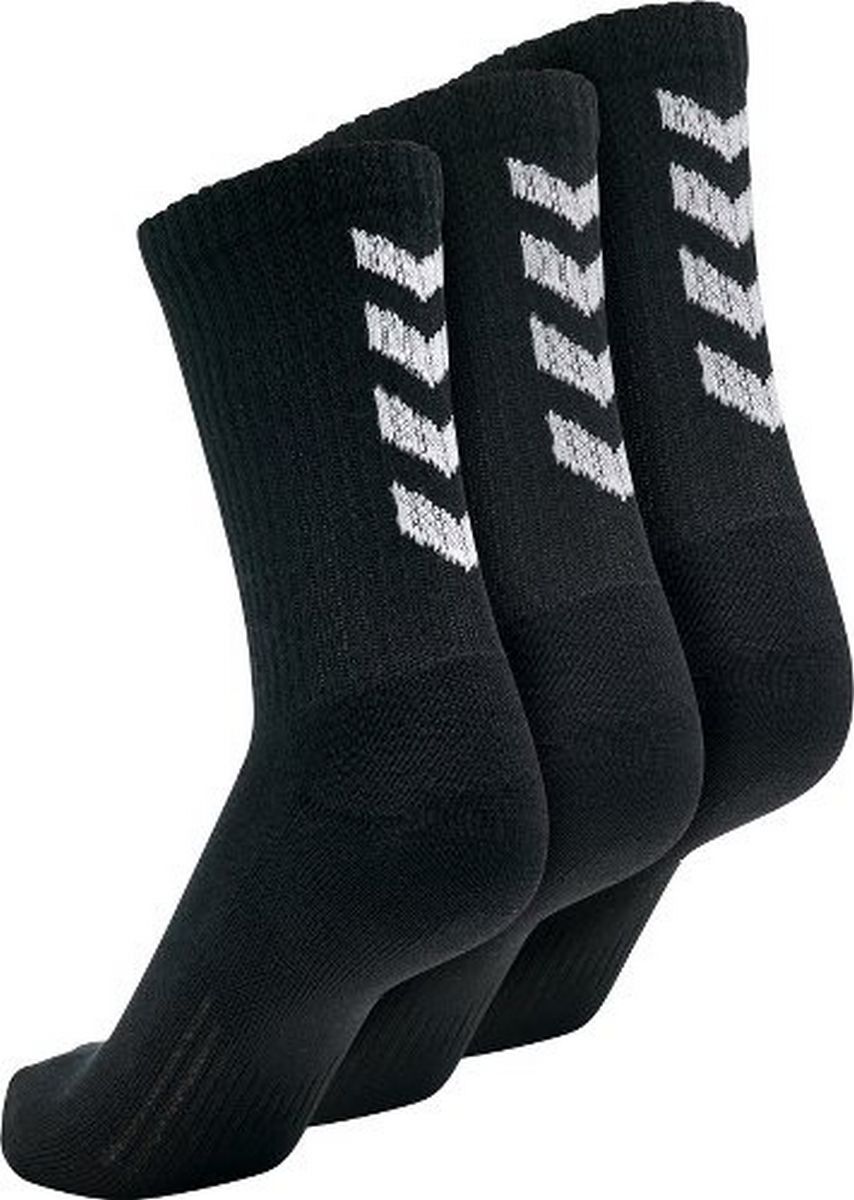 hummel_fundamental_3-pack_sock_chaussettes_pack_de_3_paires_de_chaussettes_noir