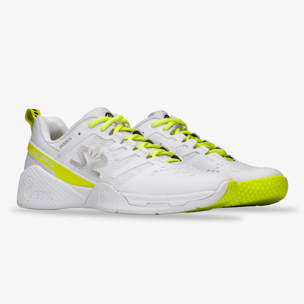 SALMING Chaussures Indoor KOBRA 3 WOMEN White-Lime punch