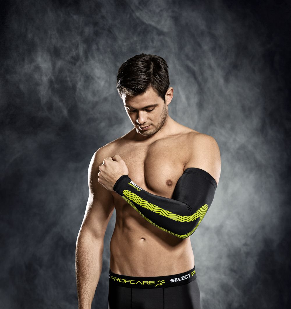 6610_compression_arm_sleeves_black_profcare_neoprene_kinesiological_effect