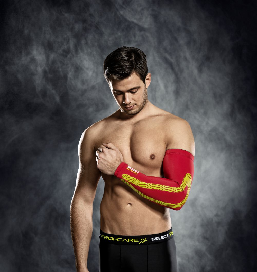 6610_compression_arm_sleeves_red_profcare_neoprene_kinesiological_effect(1)