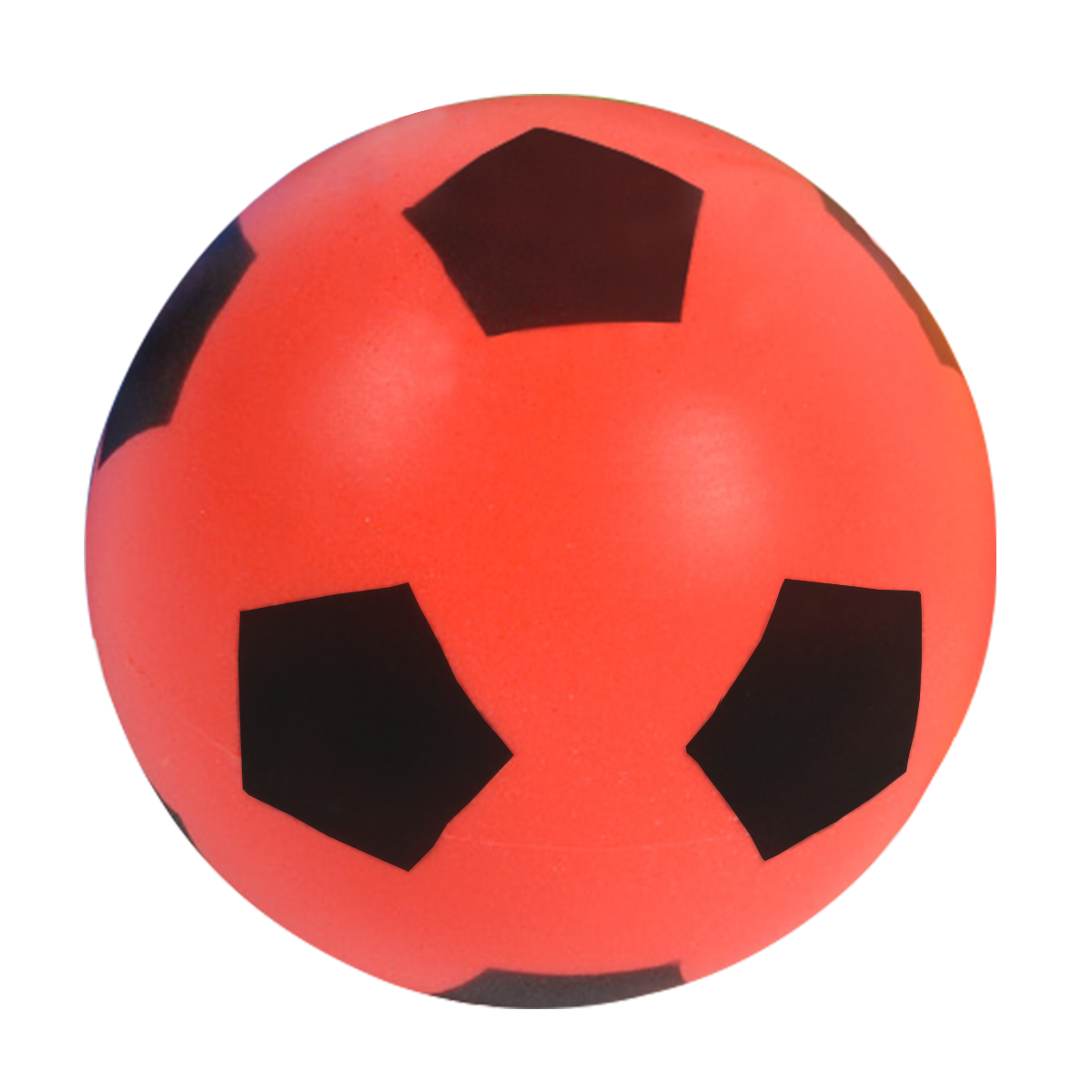 Ballon de foot en MOUSSE 17.5 cm Sea rouge