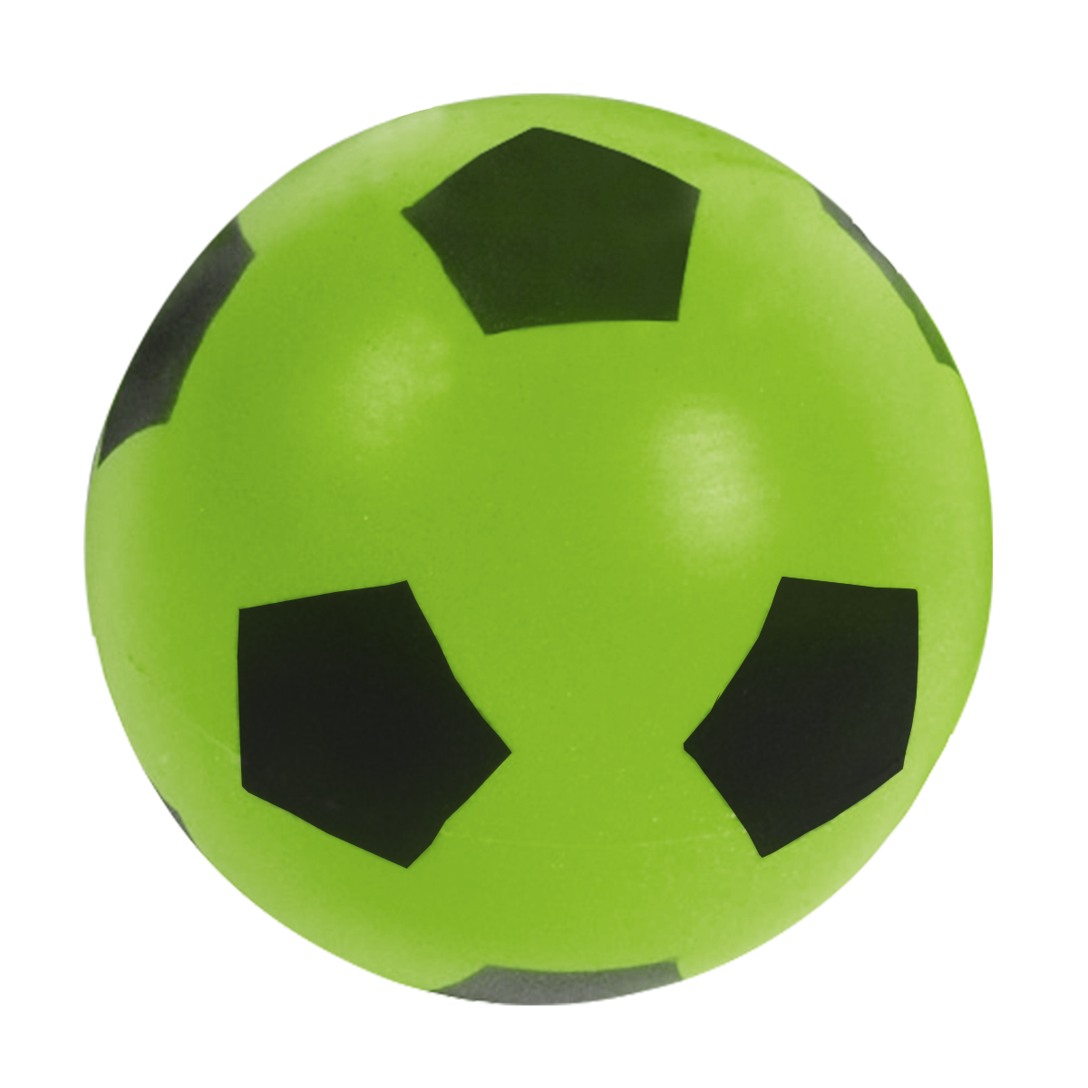 Ballon de foot Sea en MOUSSE BICOLORE vert 175 mm