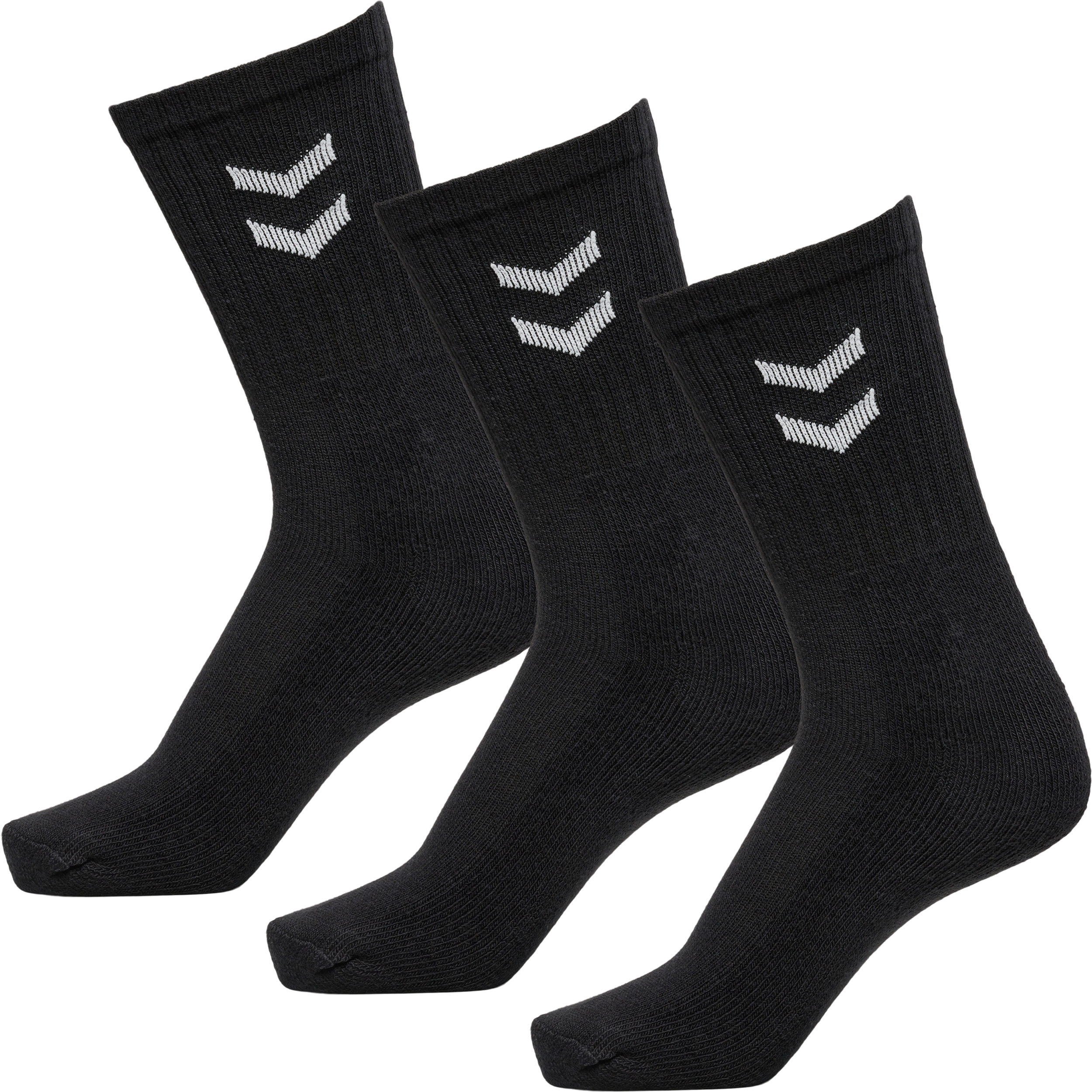 HUMMEL PACK de 3 paires de chaussettes BASIC Noir