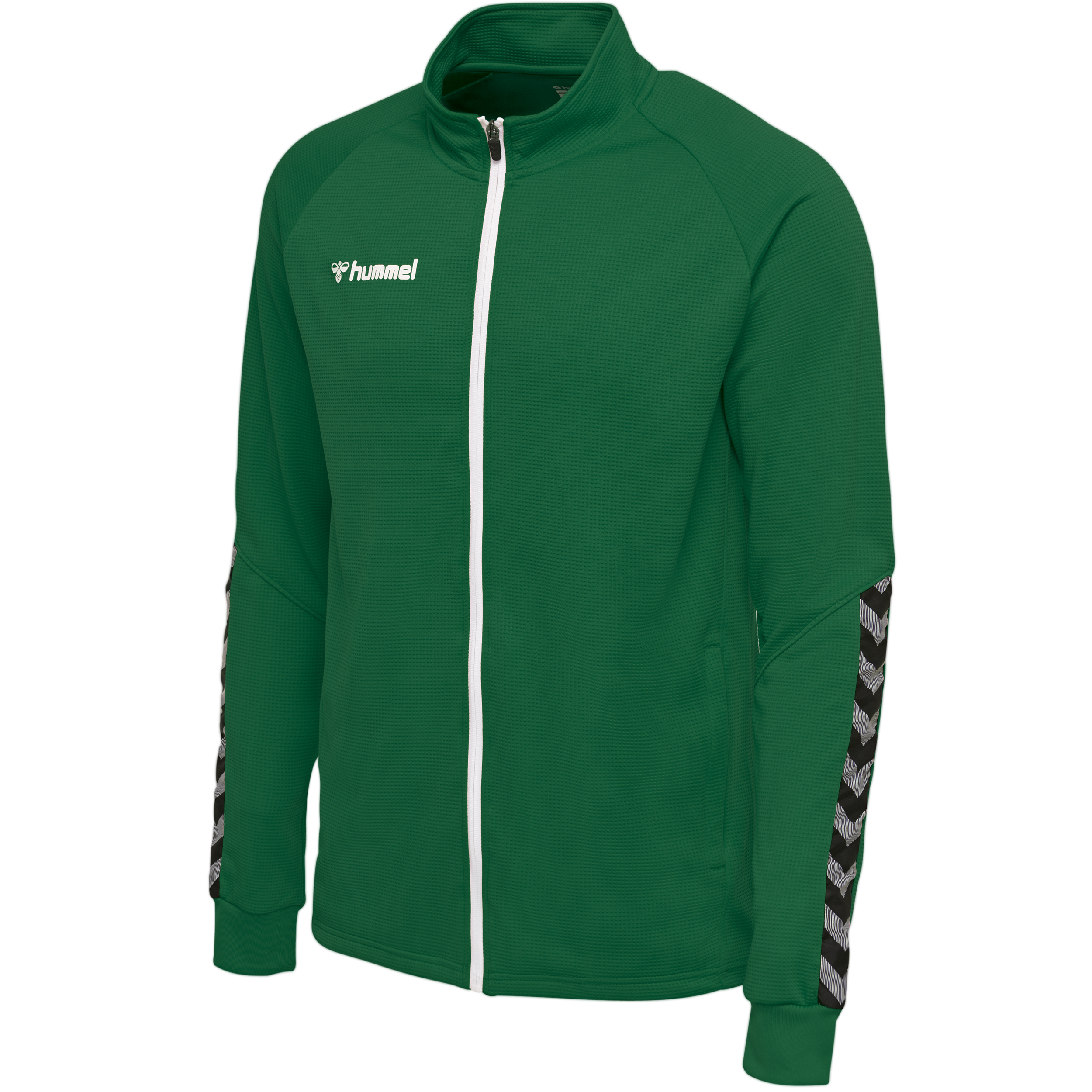 205366-6140_HUMMEL_veste_hmlautentic_poly_zip_jacket_evergreen_sg_equipement_sgequipement (1)
