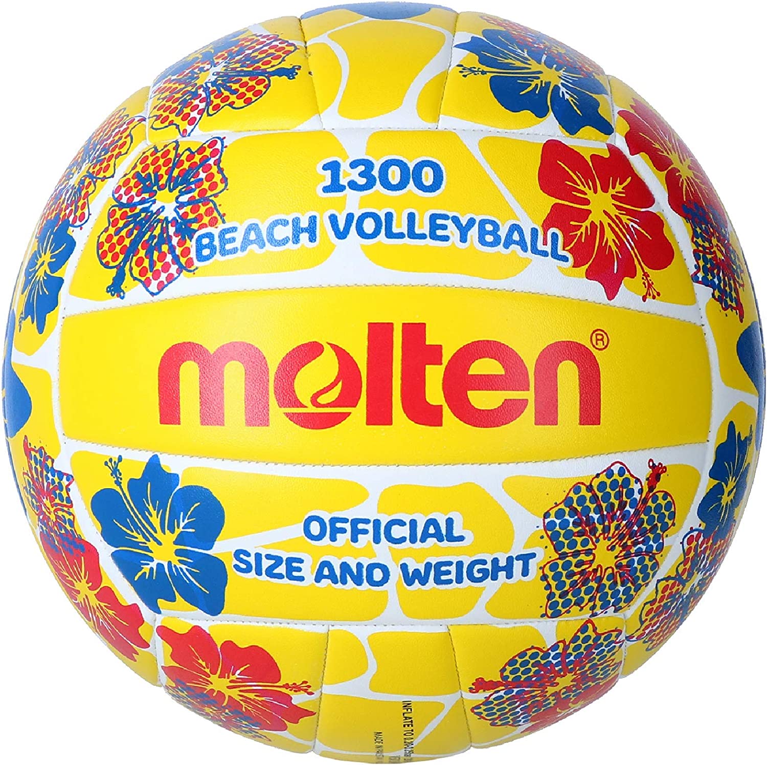 Ballon de Beach-volley Molten V5B1300-FY jaune