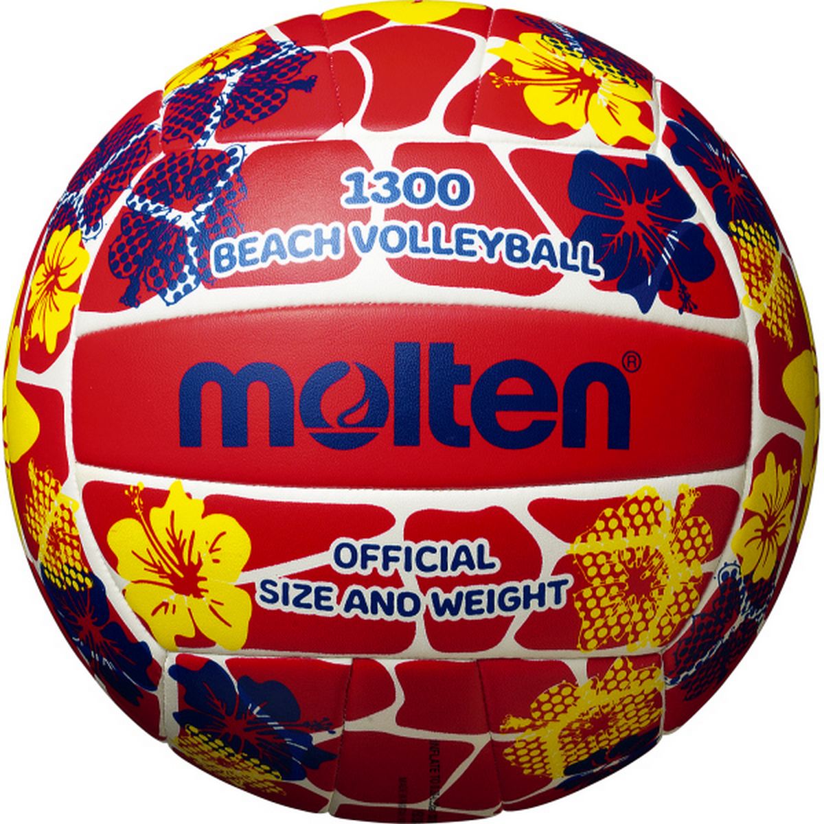 MOLTEN Ballon de Beach-Volley V5B1300-FR Rouge