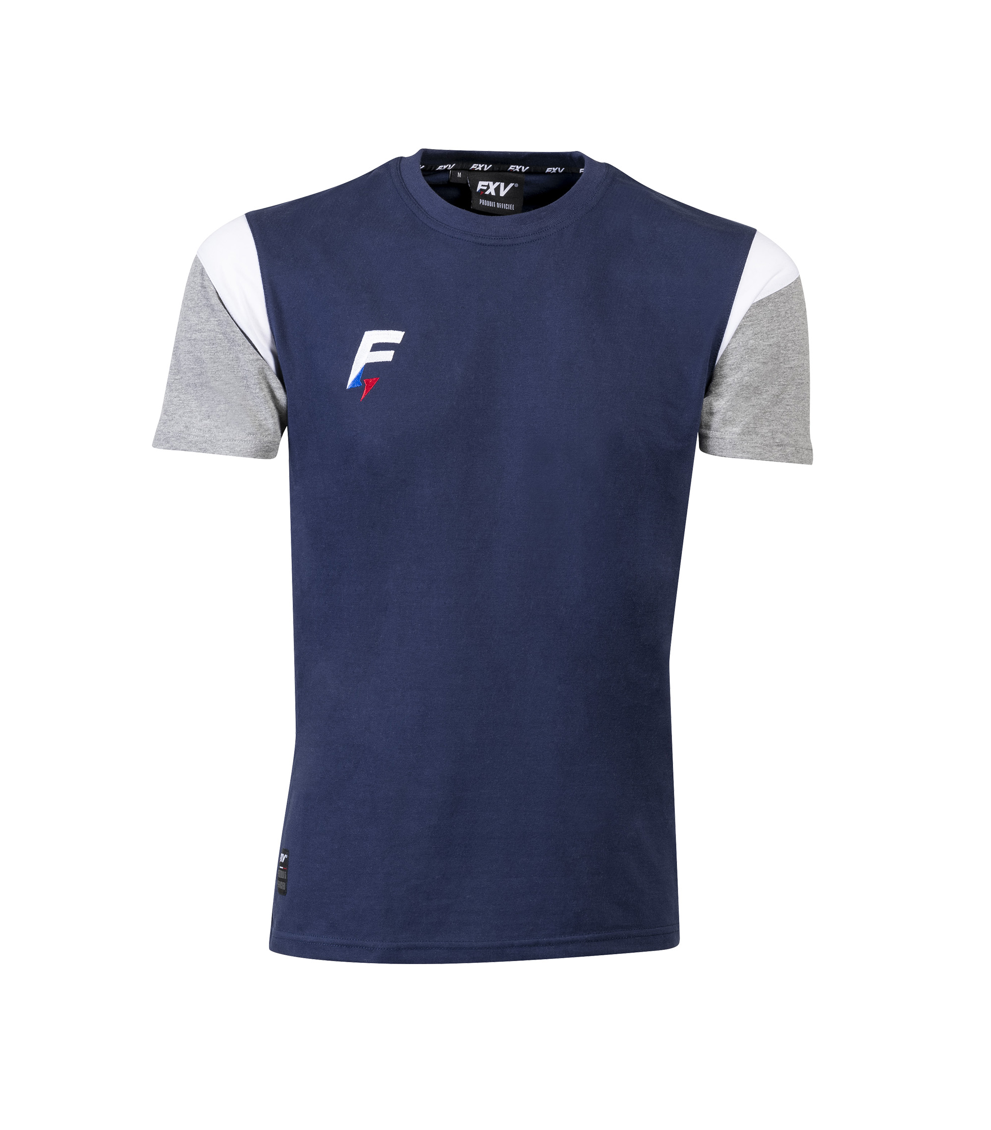 Sweat Pluie De Rugby Force XV 'Victoire' - Coupe-vent, Imperméable, Col Montant - Pour Entraînement, Marine - Tailles S à 5XL