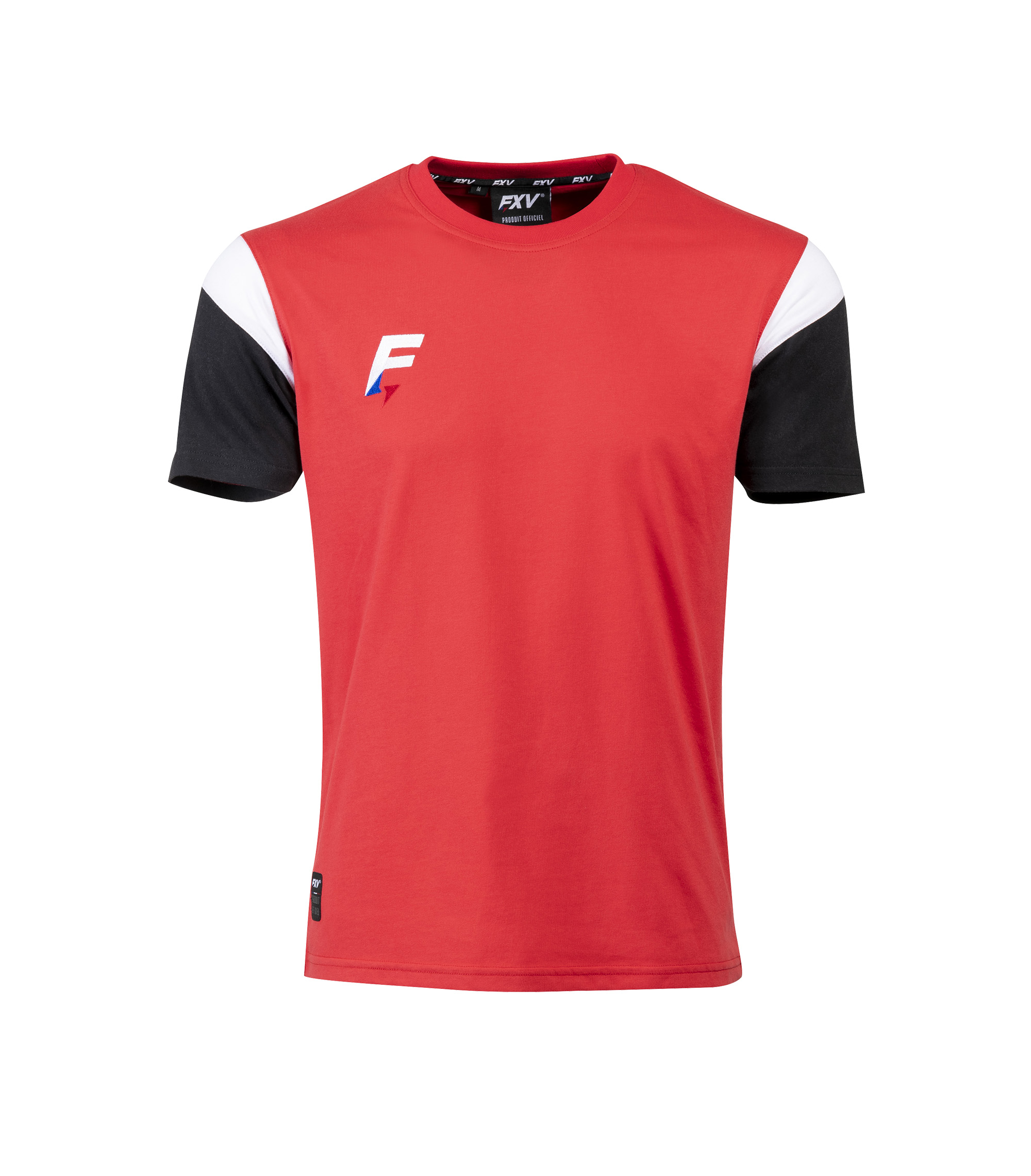 FORCE_XV_F30CONQUETERBN__tee_shirt_de_rugy_conquete_rouge_blanc_gris_sgequipement_sg_equiement