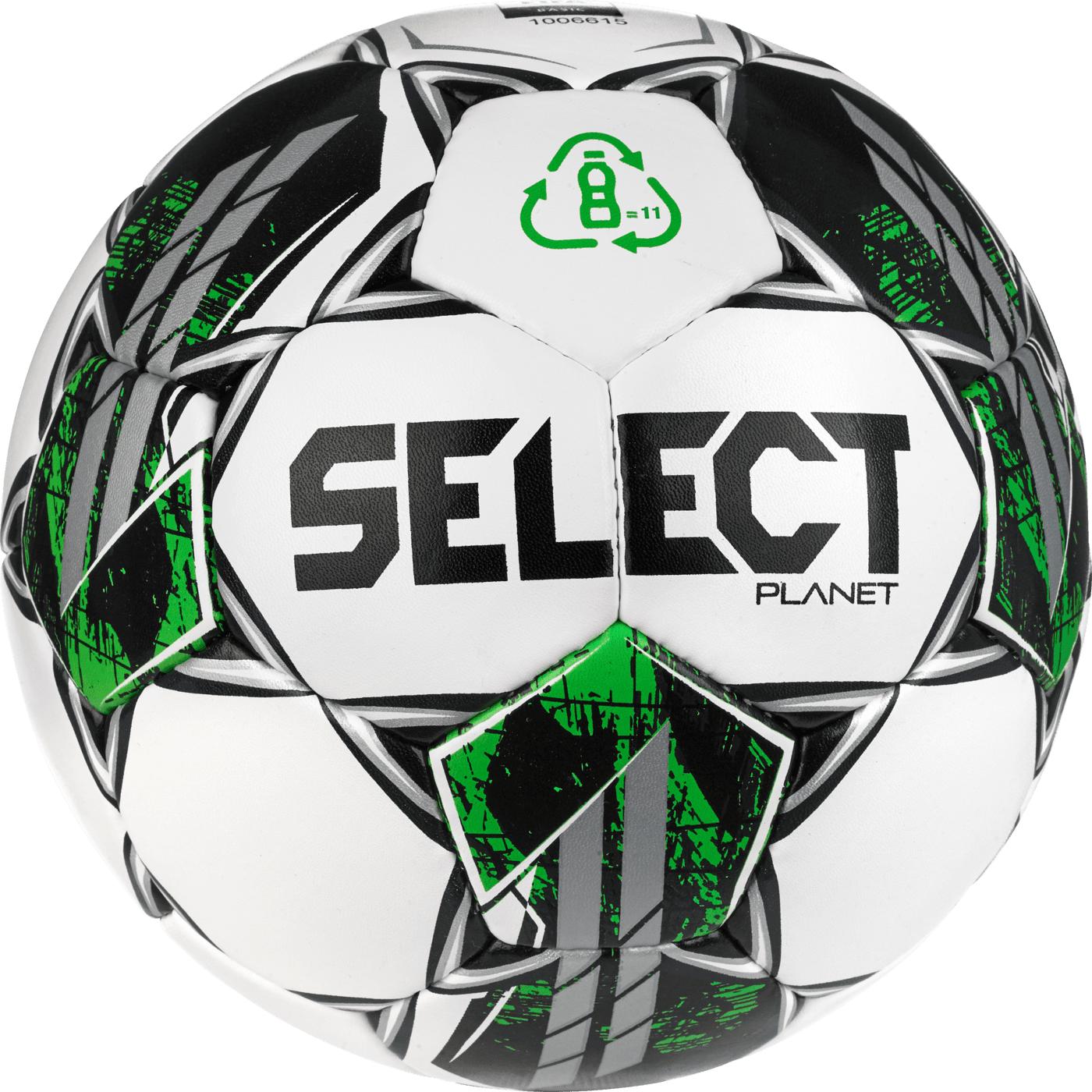 SELECT Ballon de Foot PLANET V23 White-Green