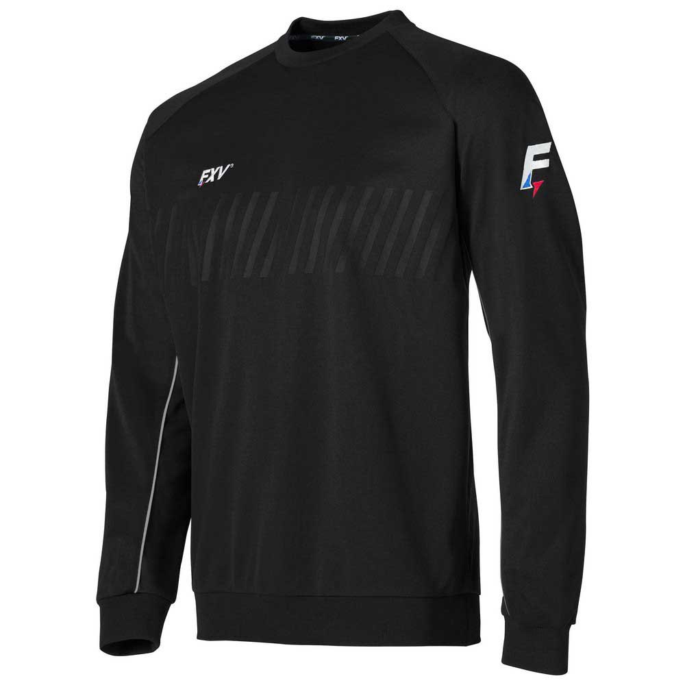 force-xv_sweat-shirt_de_rugby_col_rond_action_noir_sgequipement_sg_equipement