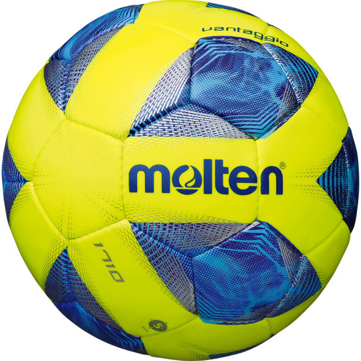 Ballon de Foot Molten FA1710 jaune-bleu Taille 3