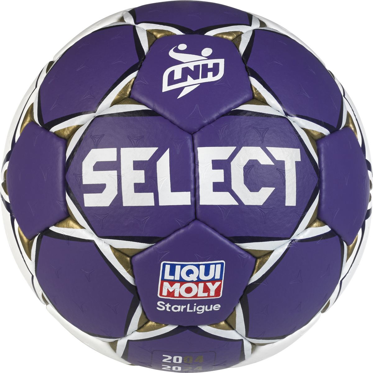 Ballon de Hand SELECT ULTIMATE LNH 2024-25 purple-white