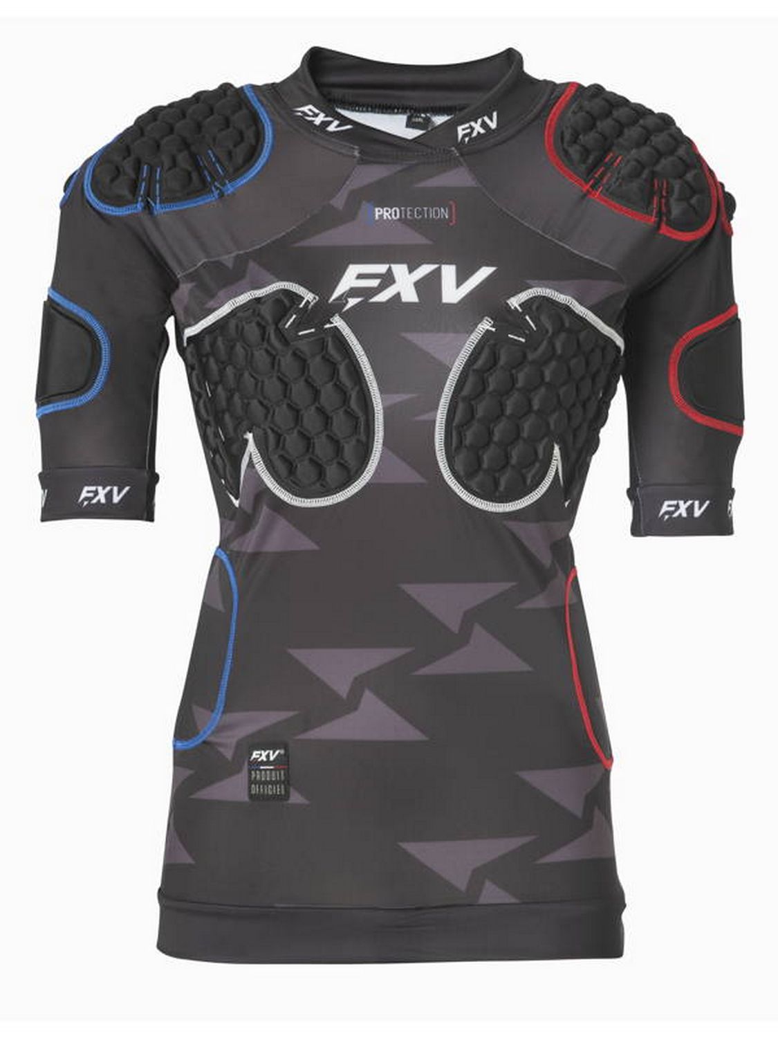 Epaulière de rugby Force XV EGIDE femme noir