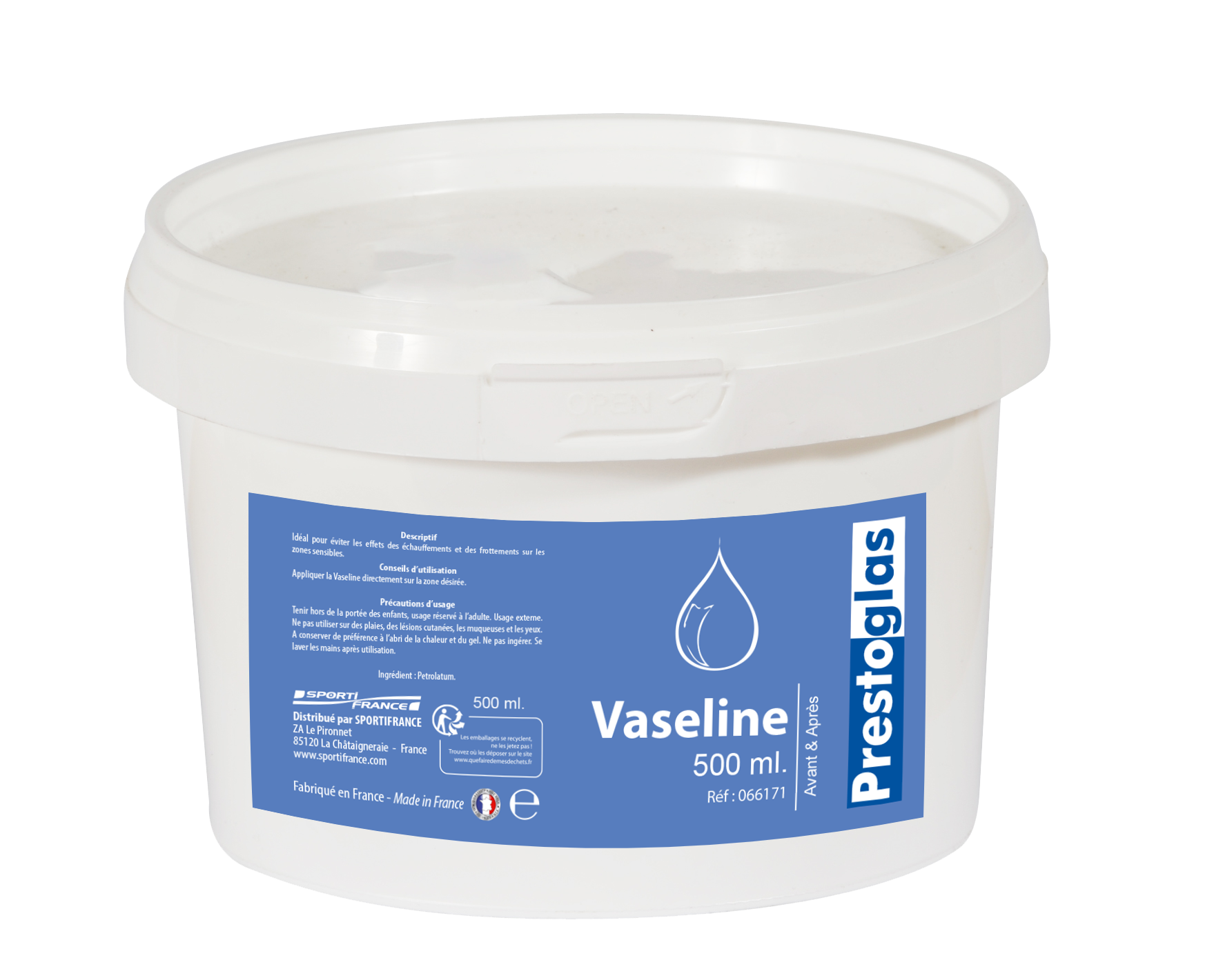 PRESTOGLAS_066171_vaseline_en_pot_500ml_sgequipement_sg_equipement